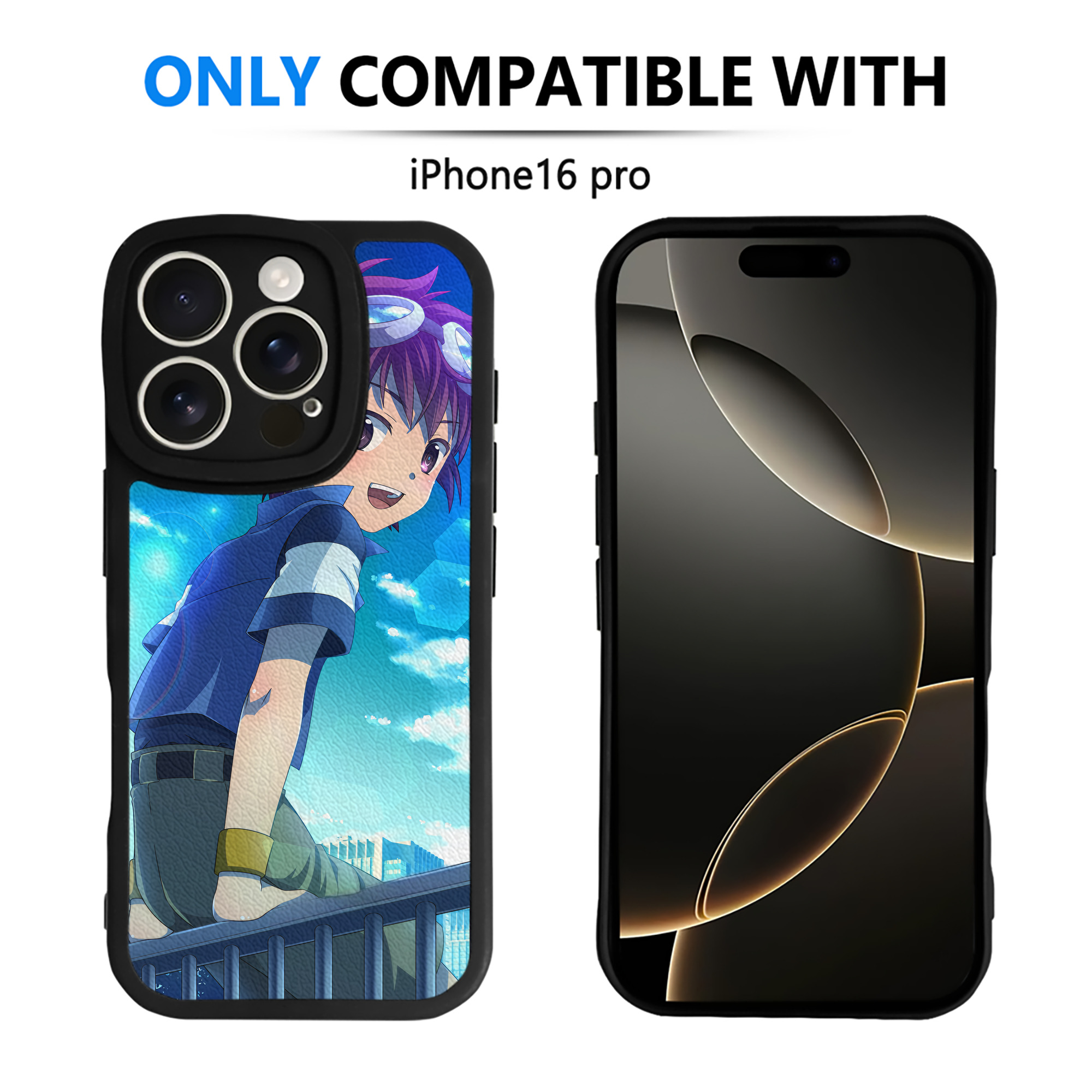 （画像用） Digimon デジタルモンスター/デジモン 【iPhone 16シリーズ対応】シリコンスマホケース（レザー調） 材質：シリコン